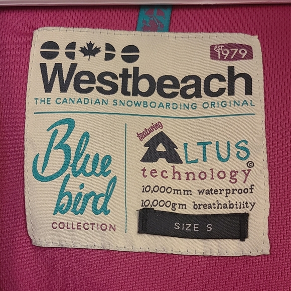 Westbeach Snowboarding Jacket Size Small - Picture 3 of 4